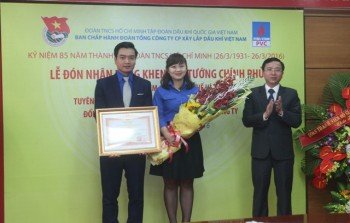 Đoàn Thanh niên PVC nhận bằng khen Thủ tướng Chính phủ