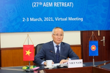 Các bộ trưởng Kinh tế ASEAN thông qua 10 ưu tiên hợp tác kinh tế phục hồi hậu Covid-19