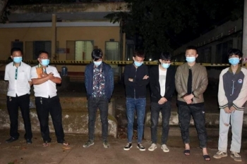 Bắt giữ 9 người Trung Quốc nhập cảnh trái phép tại Hớn Quản
