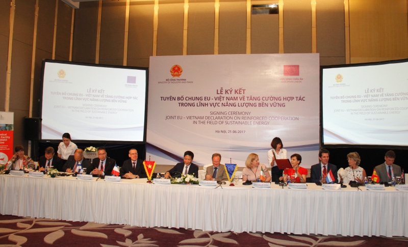 Việt Nam - EU hợp tác phát triển năng lượng bền vững