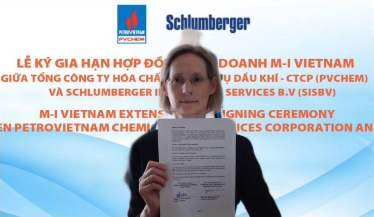 PVChem  và Schlumberger ký kết gia hạn hợp đồng liên doanh M-I Việt Nam thêm 10 năm