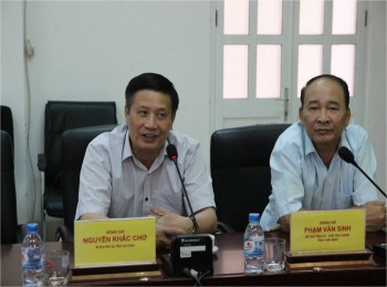 Bí thư Tỉnh ủy Lai Châu Nguyễn Khắc Chử làm việc tại dự án NMNĐ Thái Bình 2