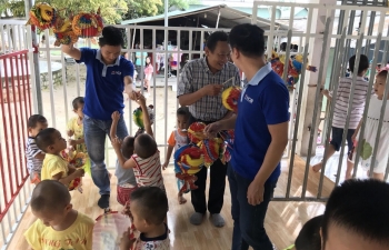DOBC và NCB tổ chức chương trình "Trung thu yêu thương" tại mái ấm Hồng Quang