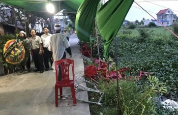 Xe điên "phá" đám tang ở Hải Phòng có biển số Hà Nội