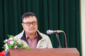Đồng chí Trần Sỹ Thanh tiếp xúc cử tri tại huyện Tràng Định, tỉnh Lạng Sơn