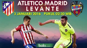 TRỰC TIẾP: Atletico Madrid vs Levante 02h30,03/1