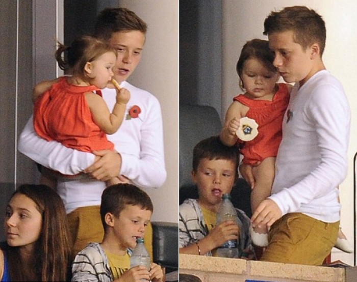 [PHOTO] 'Tình nhân bé nhỏ' của cậu cả nhà Beckham