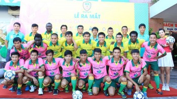 Thêm một đội bóng V-League được tài trợ trang phục thi đấu