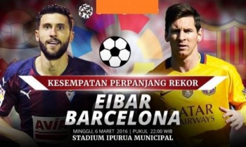 TRỰC TIẾP BÓNG ĐÁ: Eibar vs Barcelona