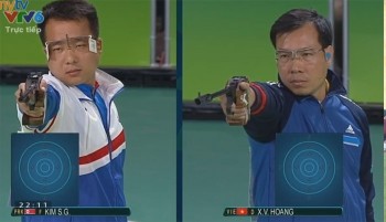 Hoàng Xuân Vinh giành HCB Olympic 50m súng ngắn