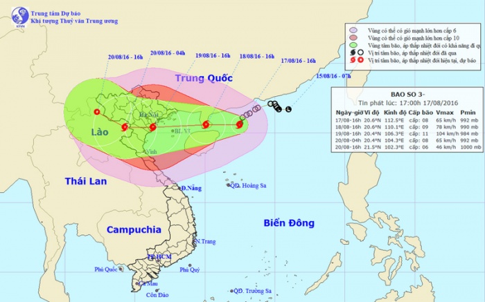 tin bao so 3 quang ninh mat dien dien rong nam dinh thai binh nin tho cho bao