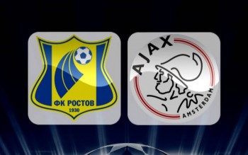 TRỰC TIẾP BÓNG ĐÁ: Rostov vs Ajax