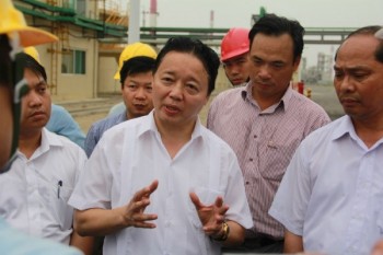 Bộ trưởng TN&MT muốn Formosa nuôi cá trong bể nước thải