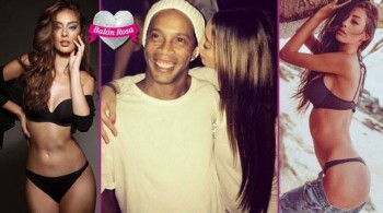[Photo] Ronaldinho qua đêm với Hoa hậu Serbia ở Dubai?