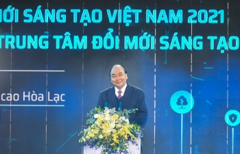 Thủ tướng dự Lễ khởi công Trung tâm Đổi mới sáng tạo quốc gia