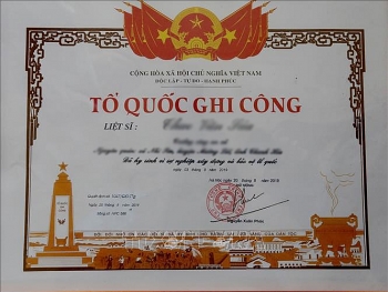 Cấp Bằng Tổ quốc ghi công cho 343 liệt sĩ