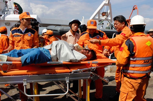 Tàu cá bị tai nạn trên biển Vũng Tàu: Chưa tìm thấy ngư dân mất tích