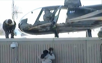 Tù nhân Canada đào tẩu ngoạn mục bằng trực thăng