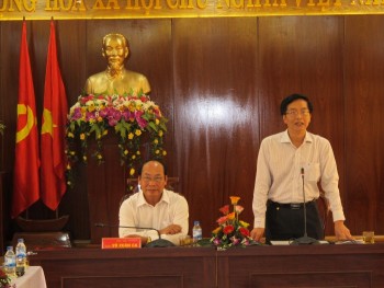Đoàn công tác Tập đoàn Dầu khí Việt Nam làm việc tại Quảng Nam