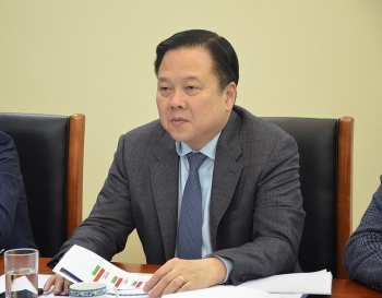 Chủ tịch Nguyễn Hoàng Anh tiếp đoàn công tác Công ty Samsung Engineering