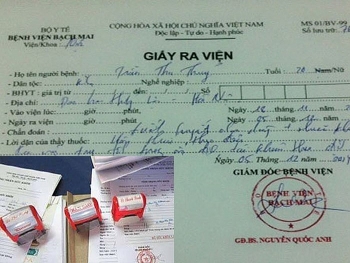 Phát hiện đường dây làm giả giấy tờ Bệnh viện Bạch Mai