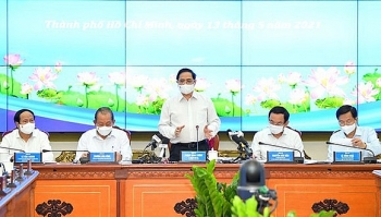 Thủ tướng Chính phủ Phạm Minh Chính làm việc với TP HCM