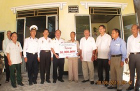 Hội CCB PTSC trao tặng 11 ngôi nhà “Ấm tình đồng đội” tại Quảng Trị