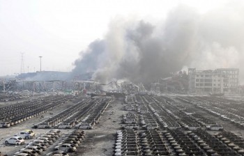 [Chùm ảnh] Thiên Tân - Trung Quốc tan hoang sau 2 vụ nổ chấn động