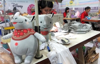 Hãng đồ chơi Indonesia sản xuất thú bông linh vật Asiad