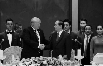 Tổng thống Donald Trump: "Chủ tịch Trần Đại Quang là người bạn tuyệt vời của Hoa Kỳ"