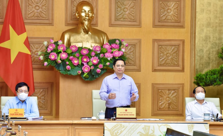 Thủ tướng Phạm Minh Chính chủ trì Hội nghị trực tuyến toàn quốc về giải ngân vốn đầu tư công