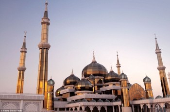 Vẻ đẹp đầy mê hoặc của các nhà thờ Hồi giáo
