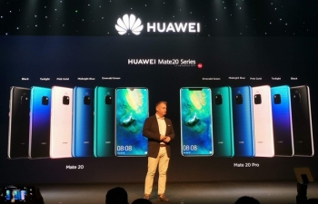 Smartphone 3 camera Huawei Mate 20 Pro chính thức ra mắt, giá 21,9 triệu đồng