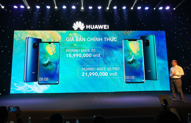 smartphone 3 camera huawei mate 20 pro chinh thuc ra mat gia 219 trieu dong