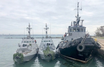 Ukraine tuyên bố sẽ điều tàu chiến tới biển Azov đề phòng Nga