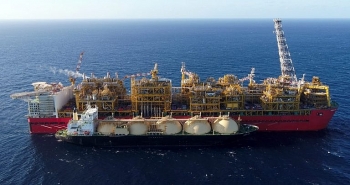 Shell bắt đầu vận hành tàu nổi hóa lỏng khí Prelude FLNG