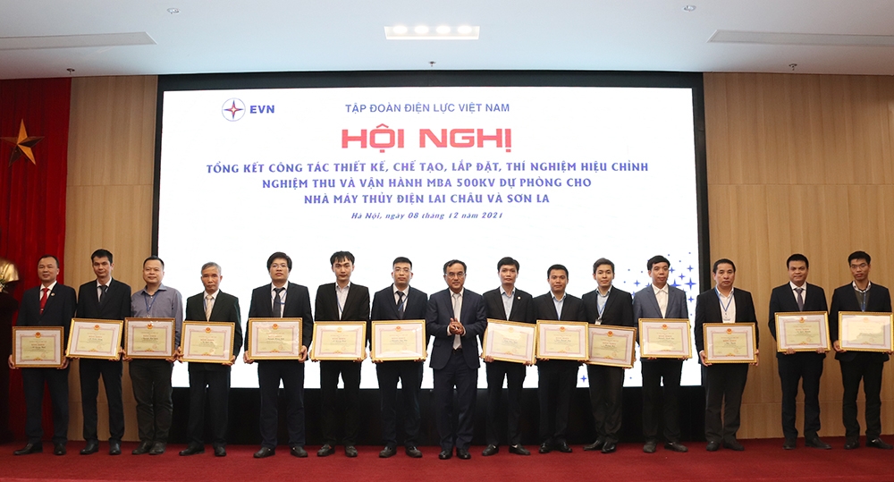 Máy biến áp 500kV dự phòng cho NMTĐ Lai Châu và Sơn La do Tổng công ty Thiết bị điện Đông Anh sản xuất vận hành ổn định, an toàn