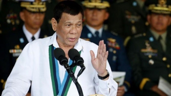 Tổng thống Duterte nói tàu Trung Quốc không cố ý đâm chìm tàu Philippines