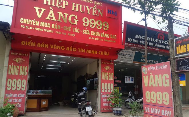 Hà Nội: Tiệm vàng bị trộm dỡ mái tôn đột nhập "cuỗm" mất 1,8 tỷ đồng