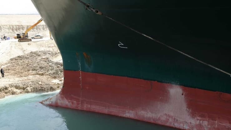Mỹ đề nghị giúp Ai Cập mở kênh đào Suez nhằm giải phóng tàu chở hàng Ever Given