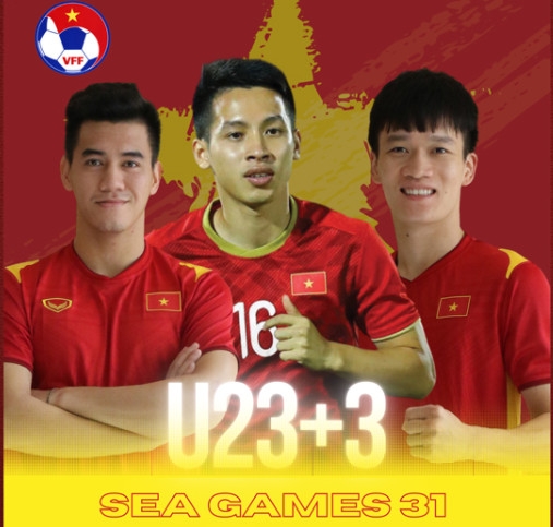 Danh sách chính thức 3 cầu thủ quá tuổi tham dự SEA Games 31
