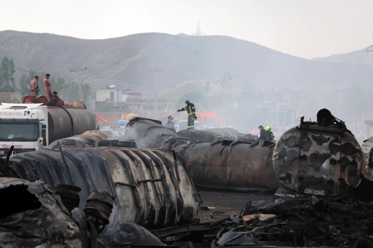 Vụ cháy xe chở dầu giết chết 7 người, 14 người bị thương ở Kabul
