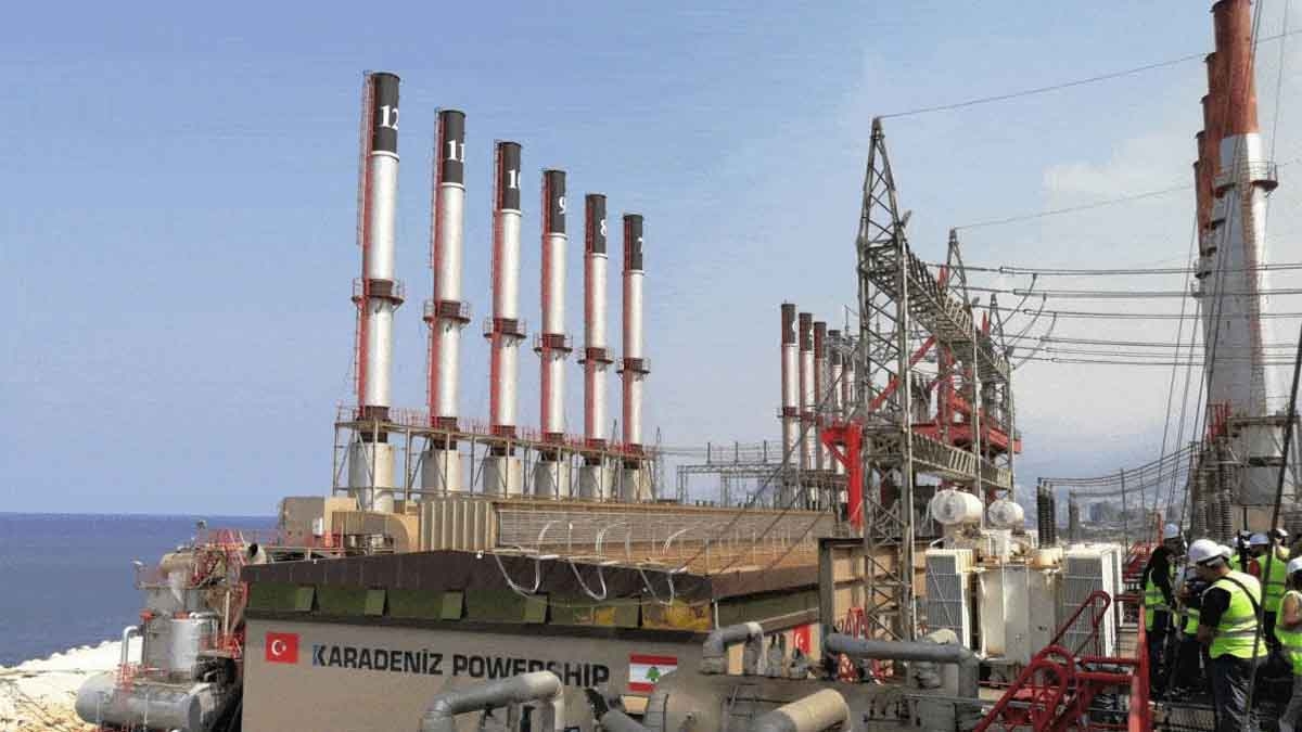 Công ty Karpowership ngừng cung cấp điện cho Lebanon