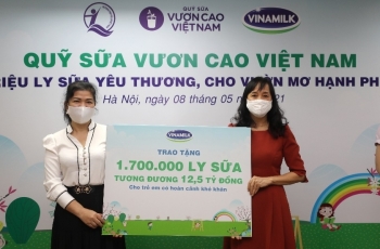 “Cùng góp điểm xanh, cho Việt Nam khỏe mạnh” - Hoạt động của Vinamilk để mang 1 triệu ly sữa cho trẻ em khó khăn