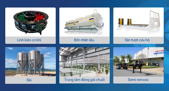 THACO Industries phát triển sản phẩm cơ khí phục vụ trong nước và xuất khẩu
