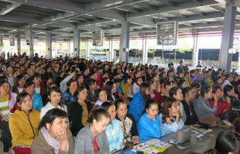 Các KCN tỉnh Thanh Hóa tổ chức “Ngày hội tư vấn cùng công nhân lao động”