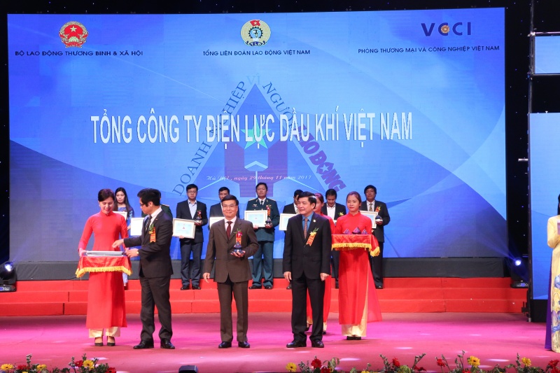 4 doanh nghiep nganh dau khi duoc vinh danh doanh nghiep vi nguoi lao dong nam 2017