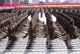 Những chiến binh "chân dài" của quân đội Triều Tiên