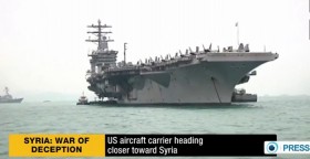 Video: Hàng không mẫu hạm USS Nimitz áp sát Syria