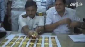 Tình cờ phát hiện 24 thỏi vàng trong khoang vệ sinh máy bay